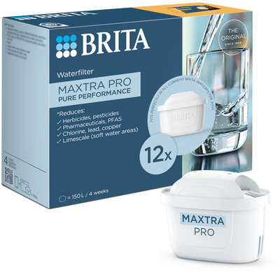 BRITA MAXTRA PRO Pure Performance Water Filter Cartridge 12 Pack