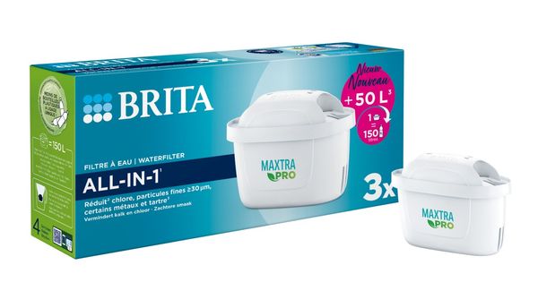 BRITA MAXTRA PRO 1053087 Water Filter Cartridge - Pack of 3