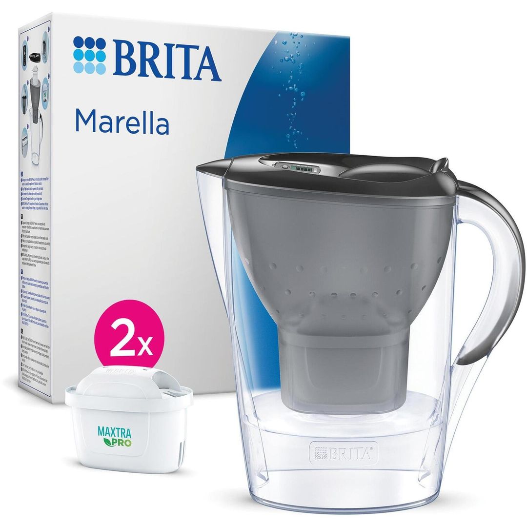 BRITA Marella Water Filter Jug - Graphite - Image 1