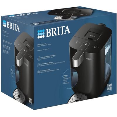BRITA CUBE Hot Water Dispenser - Black, Black