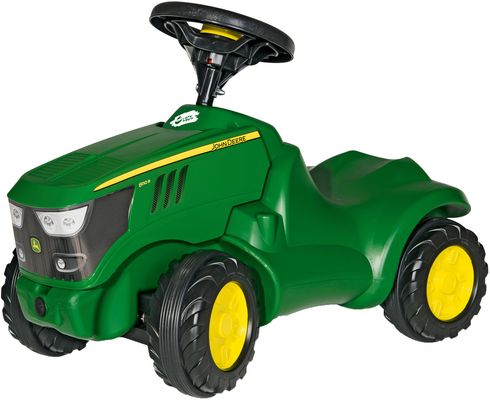 John Deere 6150R Foot To Floor Mini Tractor - Green - Thumbnail 2