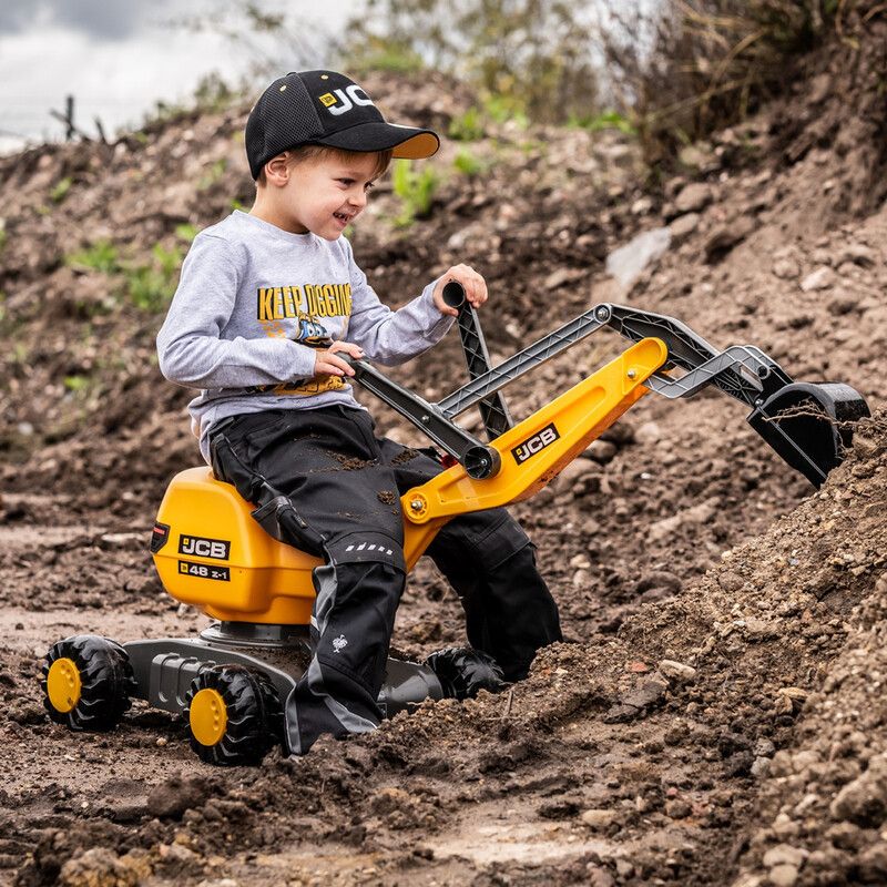 JCB Mobile 360 Degree Excavator - Yellow - Image 1