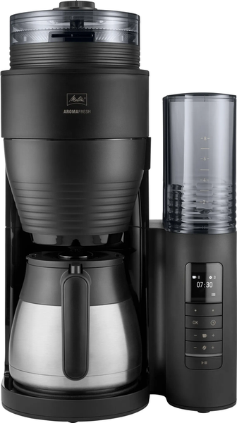 MELITTA AromaFresh II Therm Pro Filter Coffee Machine - Black & Silver, Black,Silver/Grey - Thumbnail 2