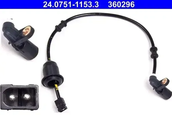 Ate Left Hand Rear Abs Sensor Merc Slk 96-04 +Asr | 24.0751.1153.3 | Euro Car Parts - Image 1