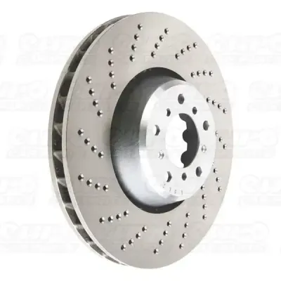 Ate Front Left Hand Brake Disc 378M Bmw E60 M5 04- Nsf Composite | 24.0136.0117.2 | Euro Car Parts