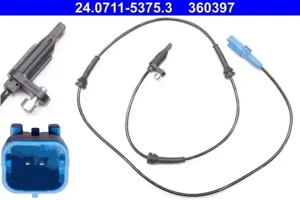 Ate Front Abs Sensor Both Sides For Peugeot 508 (2010 - ) | 24.0711.5375.3 | Euro Car Parts