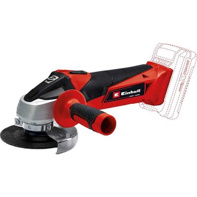 Einhell PXC 18V Cordless Angle Grinder - Red - Thumbnail 2