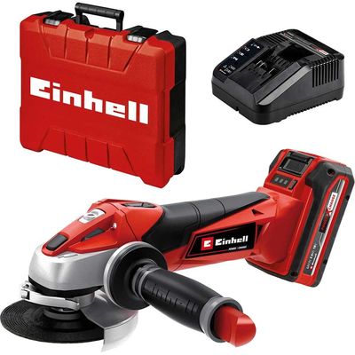 Einhell 4431119 Te-Ag 18 Li Power X-Change Angle Grinder 115Mm 18V 1 X 3.0Ah Li-Ion