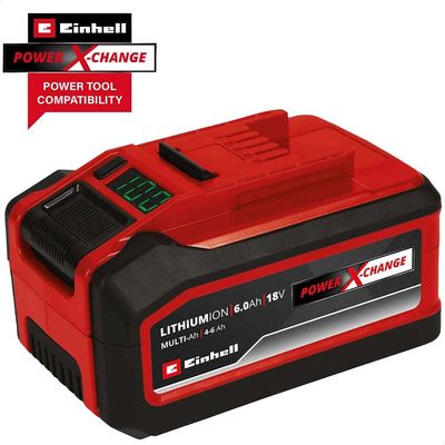 Einhell 4511502 Power X-Change Multi-Ah Battery 18V 4-6Ah Li-Ion