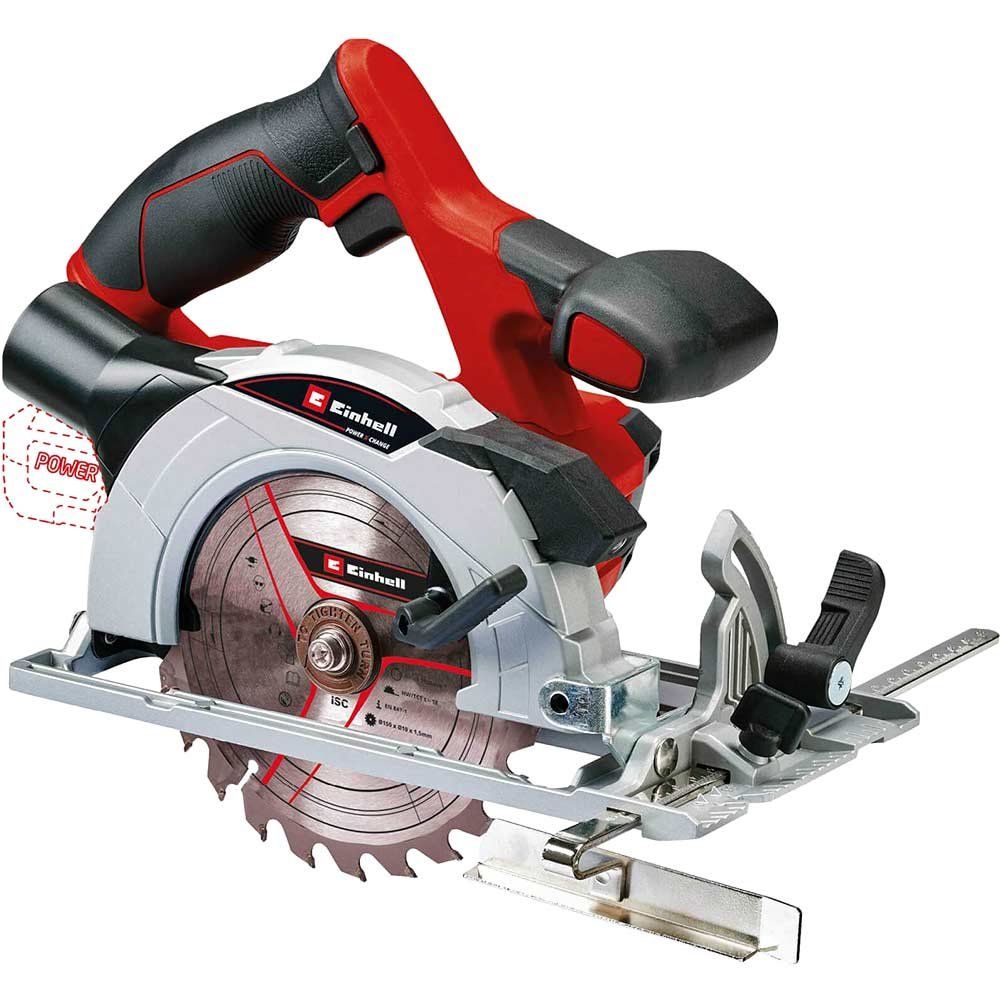 Einhell 4331220 Te-Cs 18/150 Li- Solo Power X-Change Circular Saw 18V Bare Unit - Image 1