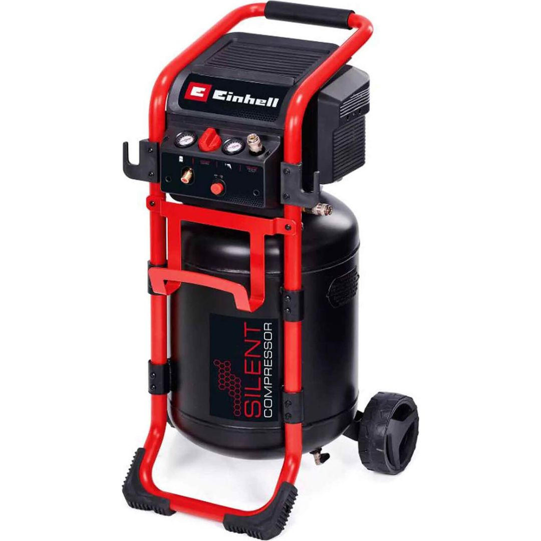 Einhell TE-AC 270/50 SILENT Vertical Oil Free Air Compressor 50 Litre - Image 1