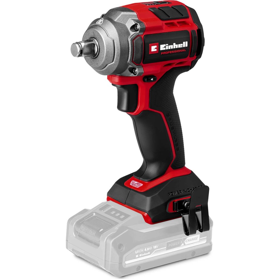 Einhell Professional TP-CW 18/350-C Li BL 18v Cordless Brushless 1/2" Impact Wrench No Batteries No Charger No Case - Image 1
