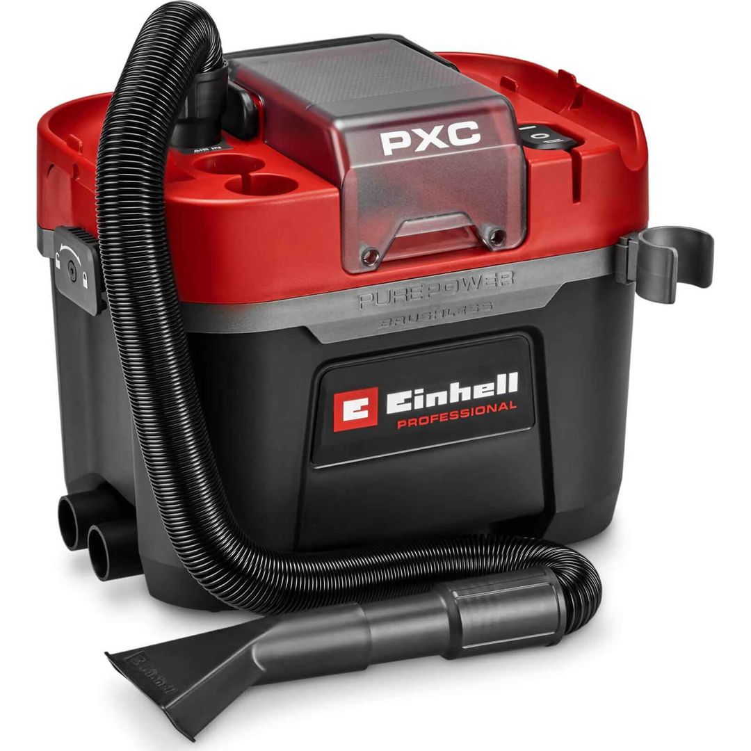 Einhell Professional TP-VC 18/10 Li BL L 18v Cordless L Class Wet and Dry Vacuum Cleaner 10 Litre No Batteries No Charger No Case - Image 1