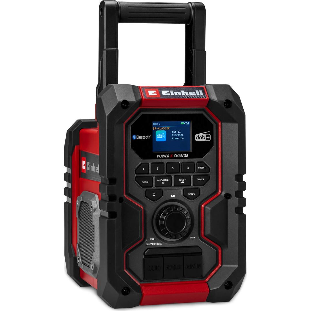 Einhell TE-CR 18 Li DAB+/FM/BT 18v Cordless Radio No Batteries No Charger No Case - Image 1