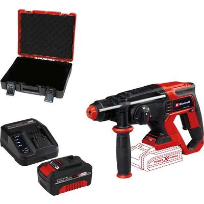 Einhell TE-HD 18/20 Li 18v Cordless SDS Plus Rotary Hammer Drill 4 Mode 1 x 4ah Li-ion Battery Charger Case