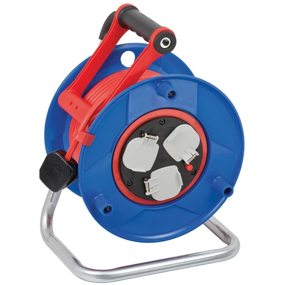 Brennenstuhl 1208853 Garant Bretec® Cable Reel 240V 13A 3-Socket 25M - Image 1