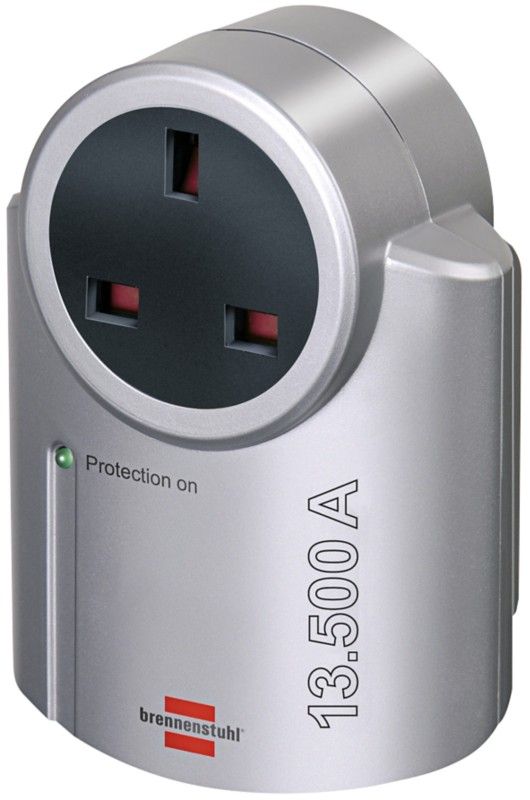 Brennenstuhl 1506953 Primera-Line Surge Protected Adaptor - Image 1