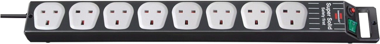 Brennenstuhl Brennenstuhl 8 Way 2.5m Socket Extension Lead (230V) - Image 1