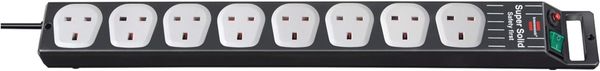 Brennenstuhl Brennenstuhl 8 Way 2.5m Socket Extension Lead (230V)