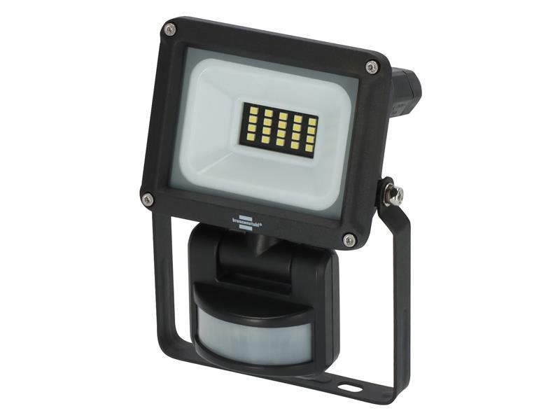 Brennenstuhl, Jaro 1060, PIR LED Outdoor Floodlight, 10W, 1150 Lumens - Black - Image 1
