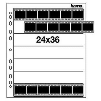 Hama Negative Sleeves 24 x 36 mm Glassine matt photo album 7 sheets