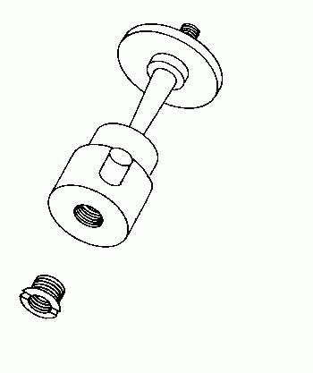Hama Ball and Socket Head. 30mm tripod Black