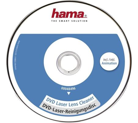 Hama 00048496 equipment cleansing kit DVD player Equipment cleansing CD