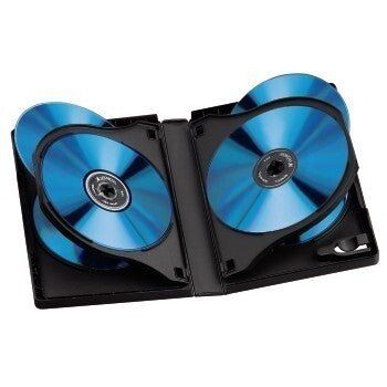 Hama DVD Box 6 Black Pack - 3 pieces 6 discs