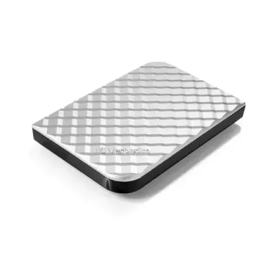 Verbatim Store 'n' Go USB 3.0 Hard Drive 1TB Silver - Thumbnail 2