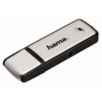 Hama FlashPen "Fancy" USB 2.0 16GB 40X USB flash drive USB Type-A Black, Silver - Image 1