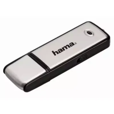 Hama FlashPen "Fancy" USB 2.0 16GB 40X USB flash drive USB Type-A Black, Silver - Thumbnail 2