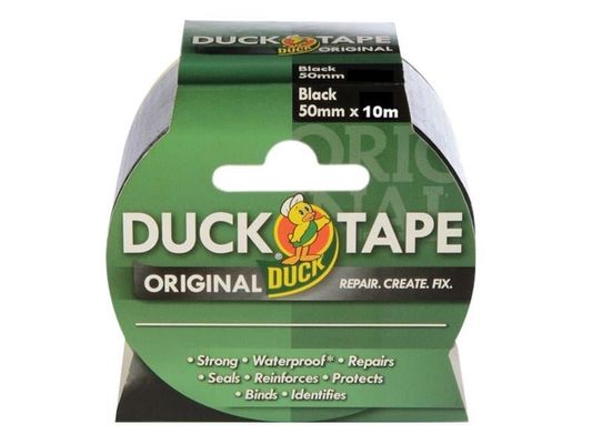 Duck Cloth Tape - Black - Thumbnail 2