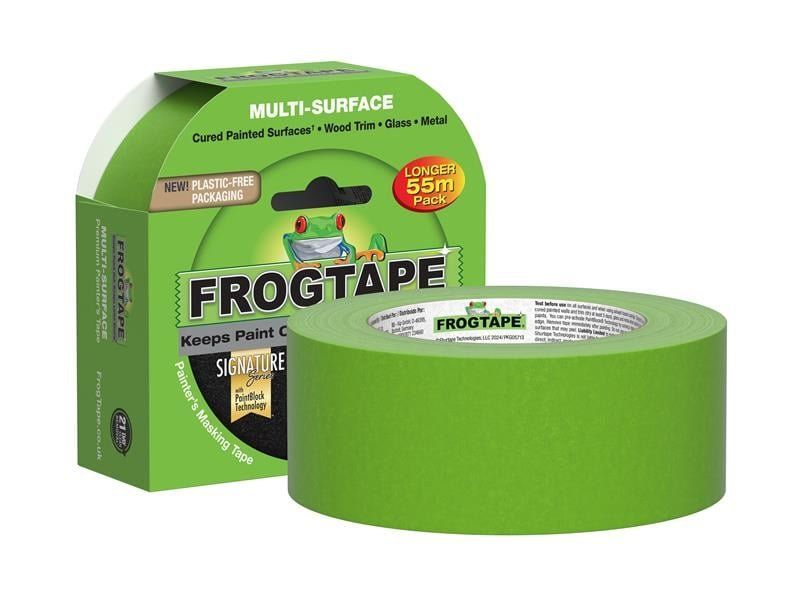 Shurtape, FrogTape, Multi-Surface Masking Tape, 48mm, 55m, Plastic - Green - Image 1