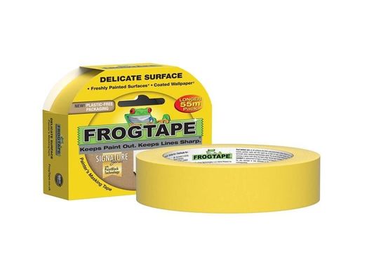 Shurtape, Delicate Surface Tape, 36mm, Adhesive, 55m - Yellow