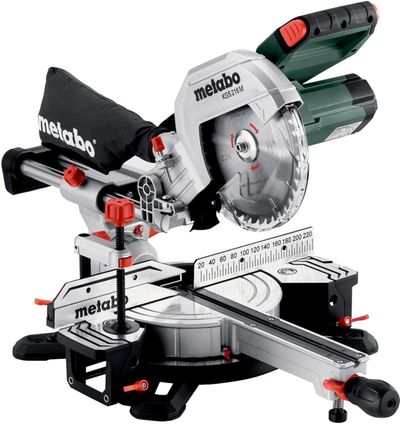 Metabo 619260380 Kgs-216Mn Sliding Mitre Saw 216Mm 1500W 240V