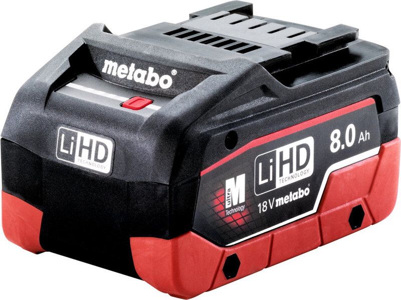 Metabo 625369000 Slide Battery Pack 18V 8.0Ah Lihd - Image 1