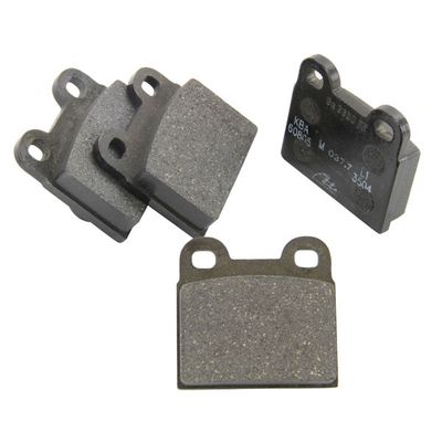 Pagid Front Brake Pads Duah T1 (Ate) 1122076274> | Ecp-T0455 | Euro Car Parts - Thumbnail 2
