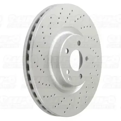 Pagid 360Mm Perforated Front Disc - Sl600 Sl55Amg Cls55Amg E55Amg | 2317409-Hc | Euro Car Parts