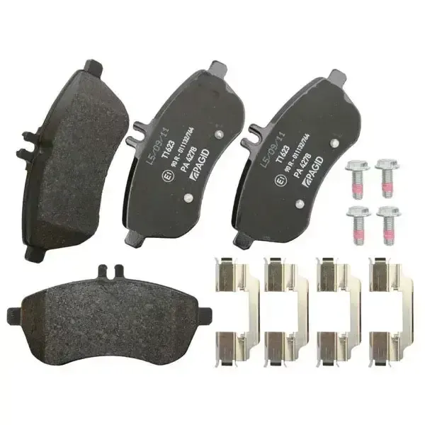 Pagid Front Brake Pads C Class C180 C200 Less Sport 07- | T1623Ecp | Euro Car Parts - Image 1