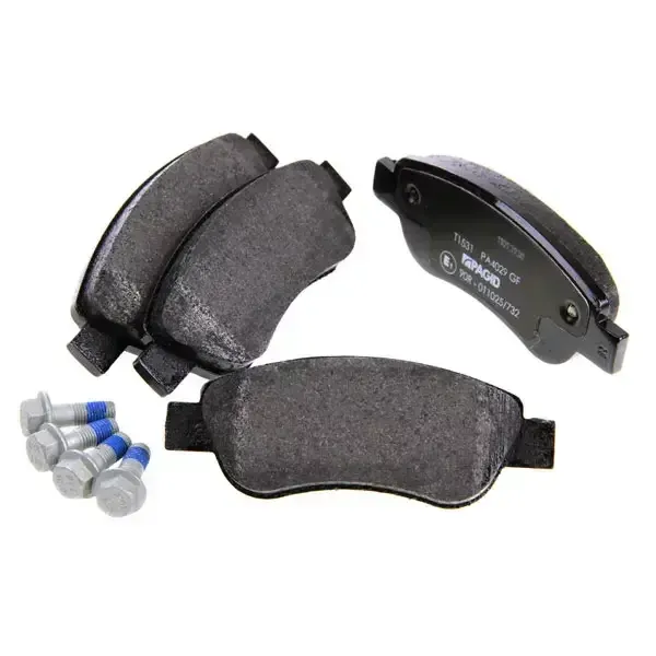Pagid Front Brake Pads Citr/ Pug/ Toy - C1/ 107/ Aygo (05-) *with Accessories* | Ecp-T1531 | Euro Car Parts - Image 1