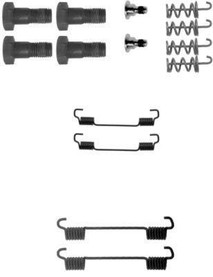 Pagid Hb Shoe Kit - Ate (160Mm) Merc Cl-Class S-Class | 105-0716 | Euro Car Parts - Thumbnail 2