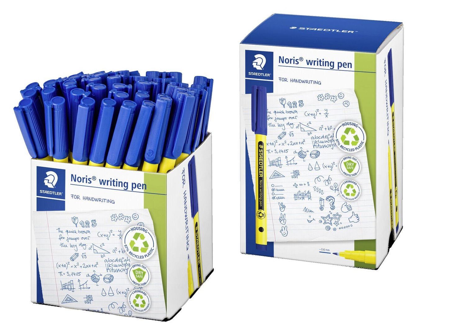 Staedtler Noris fineliner Fine Blue - Image 1