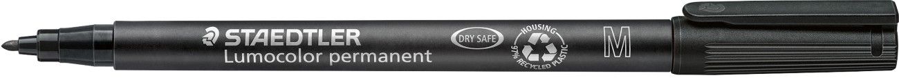 Staedtler 317-9 permanent marker Bullet tip Black - Image 1