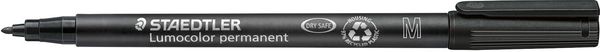 Staedtler 317-9 permanent marker Bullet tip Black