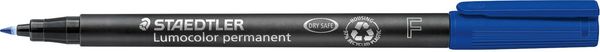 Staedtler 318-3 permanent marker Bullet tip Blue 10 pc(s)