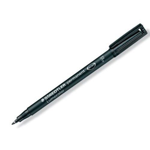 Staedtler 318-9 permanent marker Bullet tip Black 10 pc(s) - Image 1