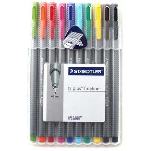 Staedtler triplus 334 fineliner Multi 10 pc(s) - Image 1