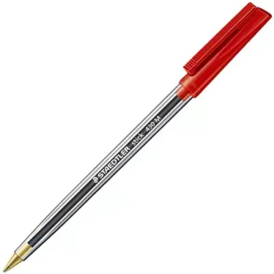Staedtler 430 M-2 ballpoint pen Red Stick ballpoint pen 1 pc(s) - Thumbnail 3