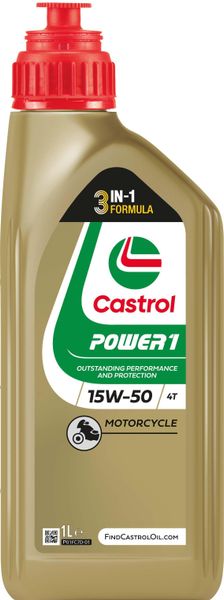 Castrol POWER1 4T 15W-50 Engine Oil 1L