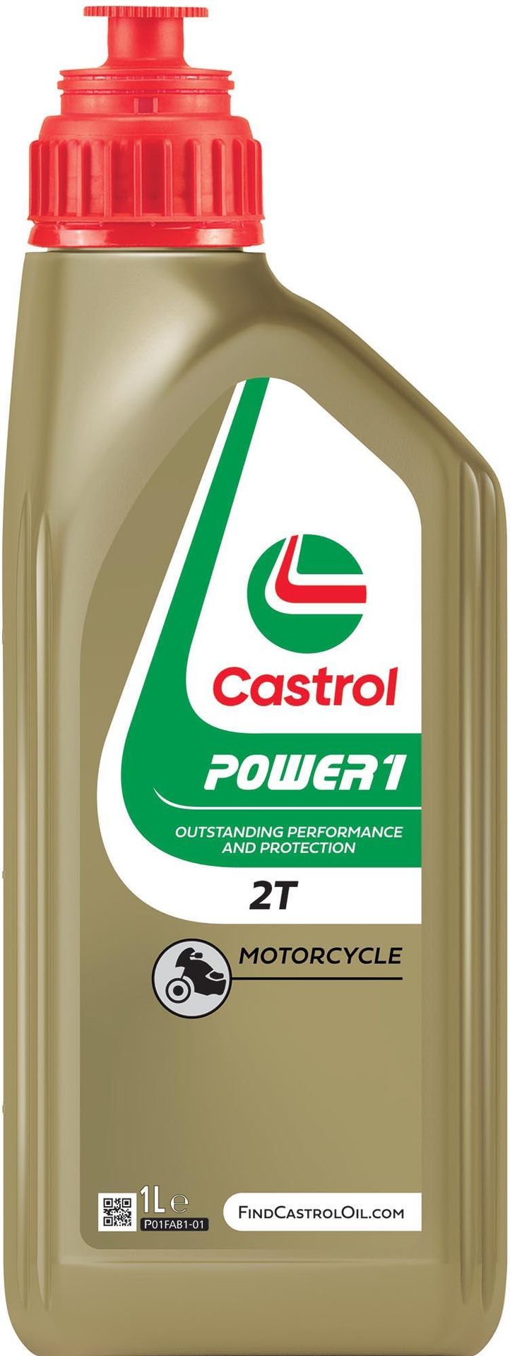 Castrol POWER1 2T 2-Stroke Engine Oil 1L - Image 1